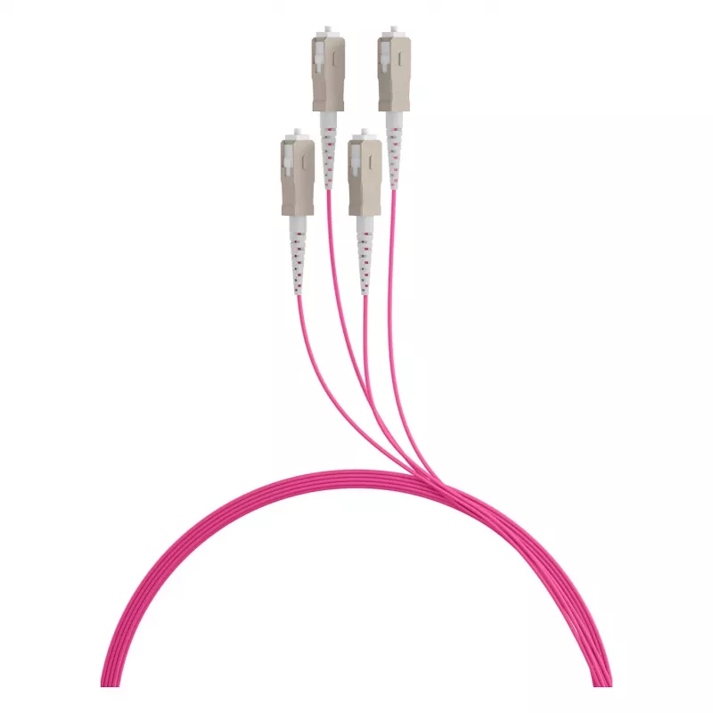 EFB Trunk kabel U-DQ(ZN)BH OM4 4G (1x4) SC-SC 200m Dca LSZH