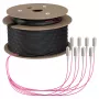 EFB Trunk kabel U-DQ(ZN)BH OM4 8G (1x8) SC-SC 90m Dca LSZH