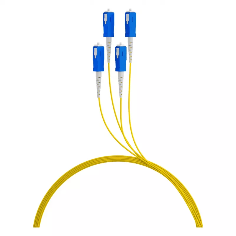 EFB Trunk kabel U-DQ(ZN)BH OS2 4E (1x4) SC-SC 180m Dca LSZH G657A1