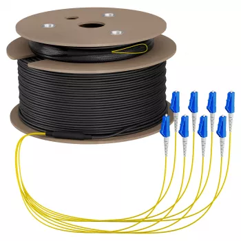 Kabel magistralny EFB U-DQ(ZN)BH OS2 8E (1x8) LC-LC 100m Dca LSZH G657A1