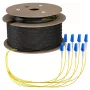 EFB Trunk kabel U-DQ(ZN)BH OS2 8E (1x8) LC-LC 170m Dca LSZH G657A1