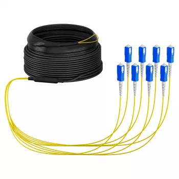 EFB Trunk kabel U-DQ(ZN)BH OS2 8E (1x8) SC-SC 20m Dca LSZH G657A1