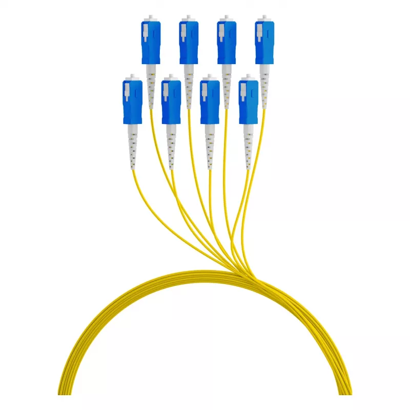 EFB Trunk kabel U-DQ(ZN)BH OS2 8E (1x8) SC-SC 40m Dca LSZH G657A1