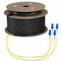 EFB Trunk kabel U-DQ(ZN)BH OS2 4E (1x4) LC-LC 190m Dca LSZH G657A1