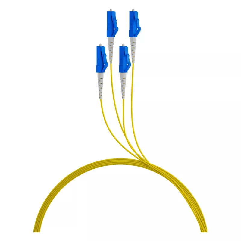 EFB Trunk kabel U-DQ(ZN)BH OS2 4E (1x4) LC-LC 90m Dca LSZH G657A1