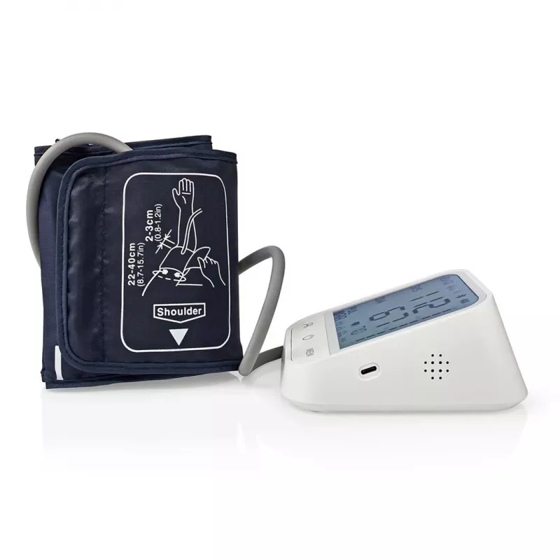 ciśnieniomierz Nedis SmartLife BTHBP10WT LCD 22-42cm