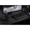 Mikrofon streamingowy Deltaco Gaming RGB czarny