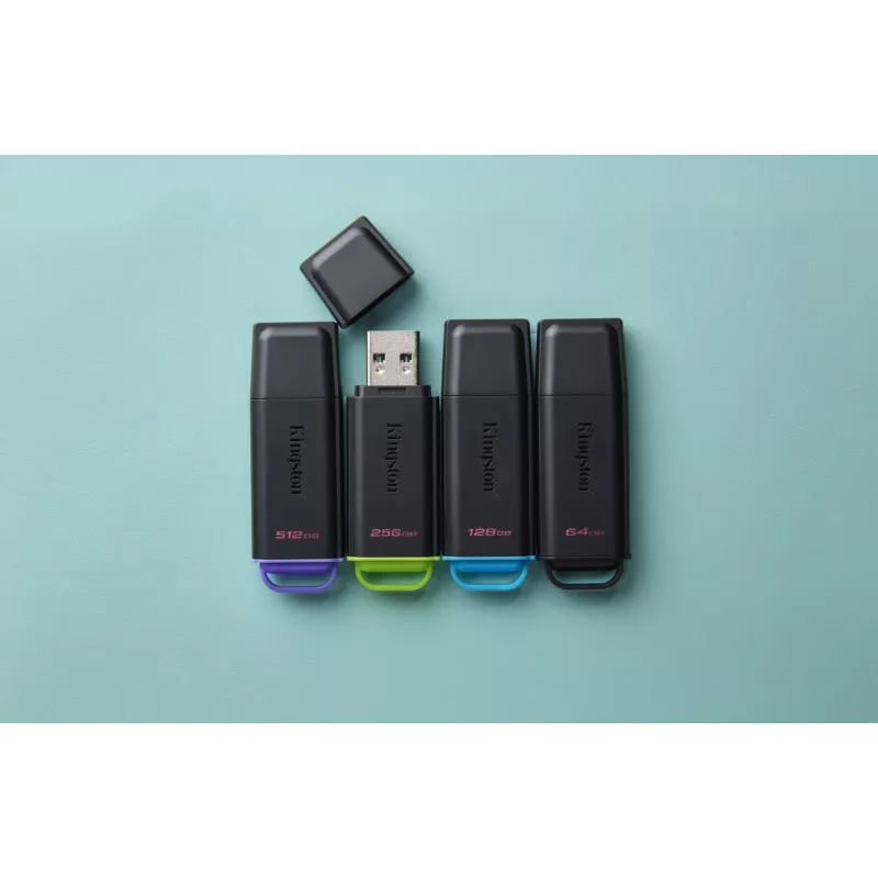 Kingston Technology DataTraveler 256GB Przenośny USB 3.2 Gen 1 Exodia Czarny/Zielony