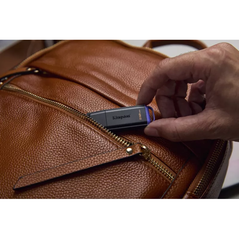 Kingston Technology DataTraveler 512GB Przenośny USB 3.2 Gen 1 Exodia Czarno-Fioletowy