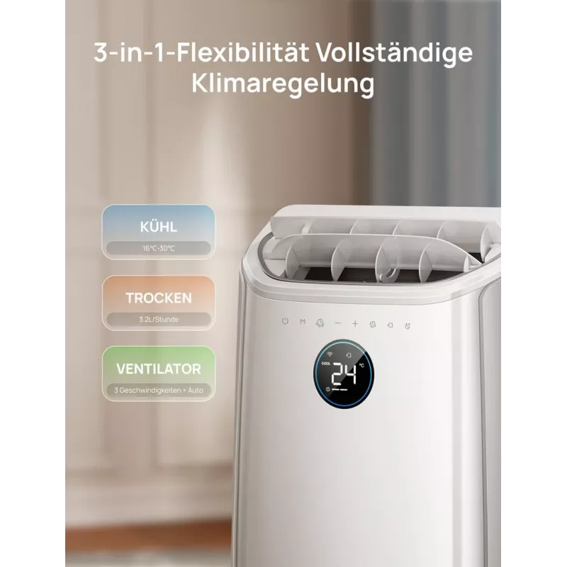 Dreo - Przenośny klimatyzator, AC515 - Smart (Dostawa frachtem)