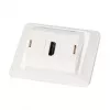 EFB Multifunktions-Rahmenset mit 1-und 2-Port Adapter Keystone Format(HDMI,USB,