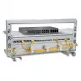 EFB 19 4HE Mini sieciowy Stand, RAL7035