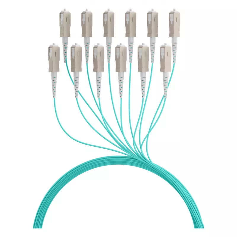 EFB Trunk kabel U-DQ(ZN)BH OM3 12G (1x12) SC-SC 170m Dca LSZH