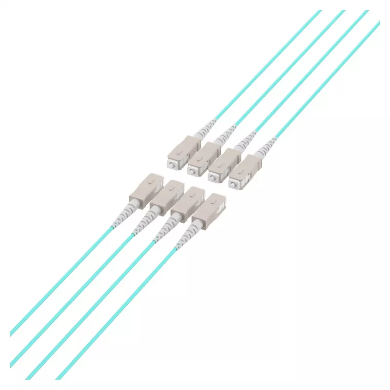 EFB Trunk kabel U-DQ(ZN)BH OM3 8G (1x8) SC-SC 80m Dca LSZH
