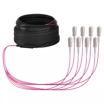 Kabel trunkowy EFB U-DQ(ZN)BH OM4 8G (1x8) SC-SC 10m Dca LSZH