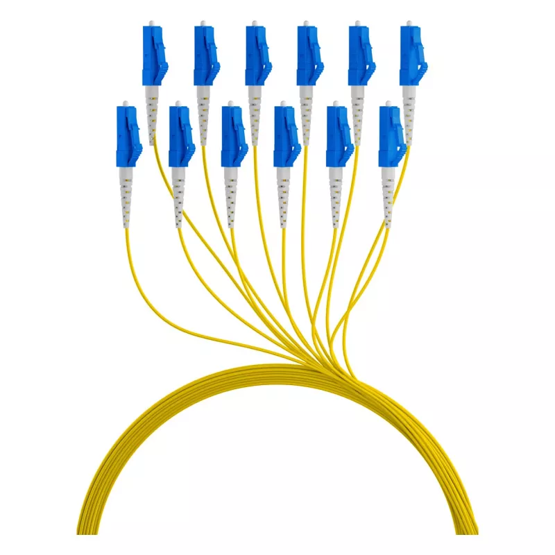 EFB Trunk kabel U-DQ(ZN)BH OS2 12E (1x12) LC-LC 200m Dca LSZH G657A1