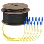 EFB Trunk kabel U-DQ(ZN)BH OS2 12E (1x12) LC-LC 50m Dca LSZH G657A1