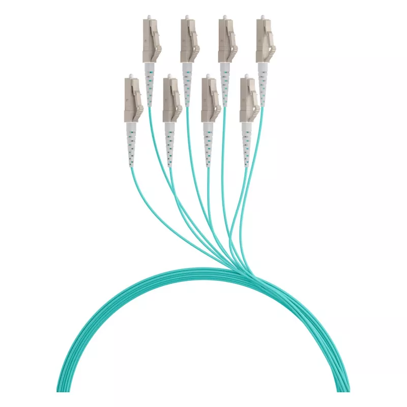 EFB Trunk kabel U-DQ(ZN)BH OM3 8G (1x8) LC-LC 190m Dca LSZH
