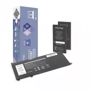 Bateria do Dell Inspiron 15 5587, 7588 3600 mAh (55 Wh) 15,2 V