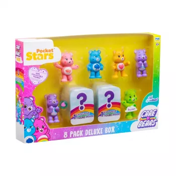 Care Bears S1 Figurki - Zestaw 8 sztuk w pudełku deluxe (Asortyment)
