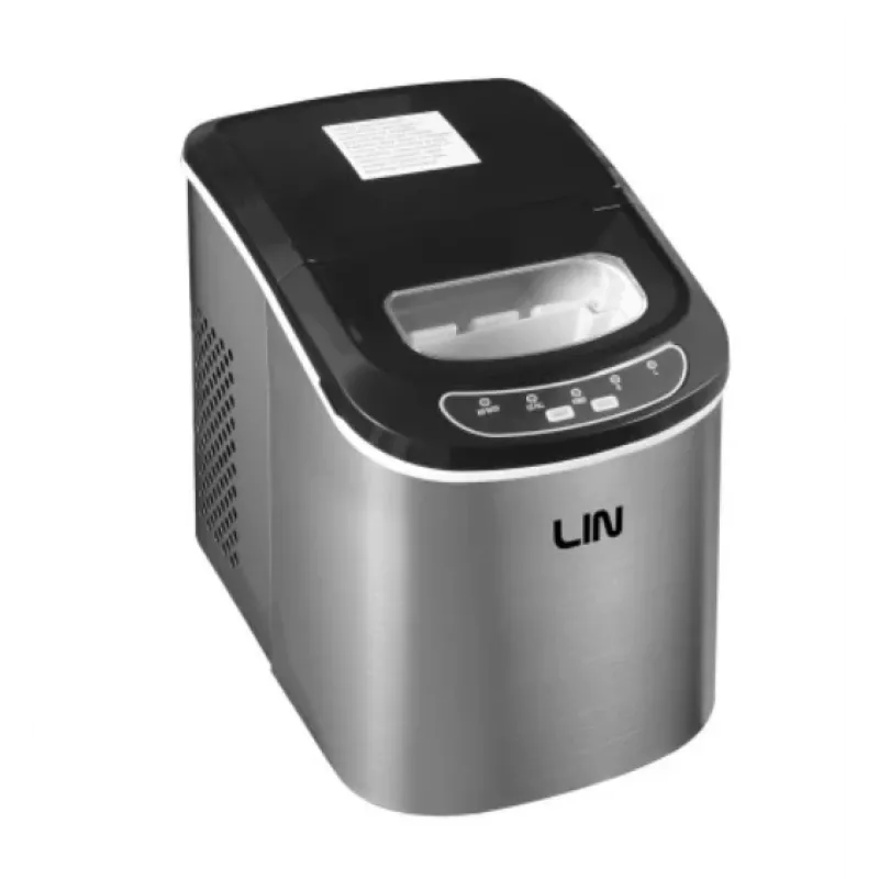 Przenośna maszyna do lodu LIN ICE PRO-S12 srebrna