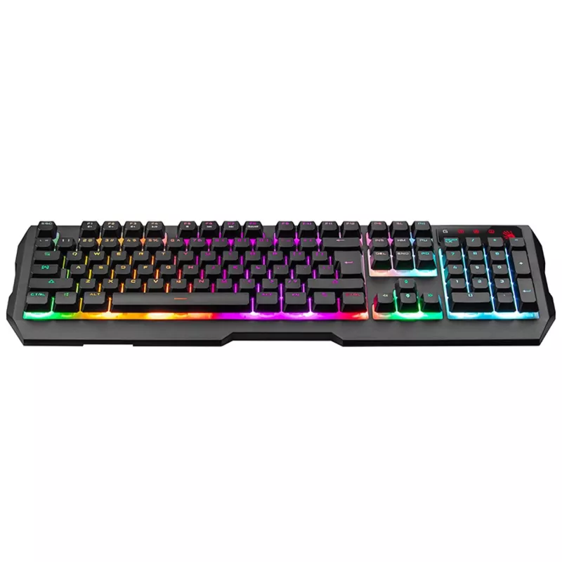 A4TECH BLOODY USB B1700 B140N +ES7 + BP-50M USB/ Esports Black Zestaw klawiatura+mysz+podkładka (PL)