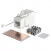 Moduł wejściowy modularny RJ-45 EFB Elektronik ECOLAN E-20080, biały
