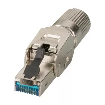 EFB Elektronik 88035P8.1 - RJ-45 - Srebrny - Męski - cynk - Cat6 - 22/26