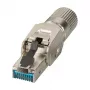 EFB Elektronik 88035P8.1 - RJ-45 - Srebrny - Męski - cynk - Cat6 - 22/26