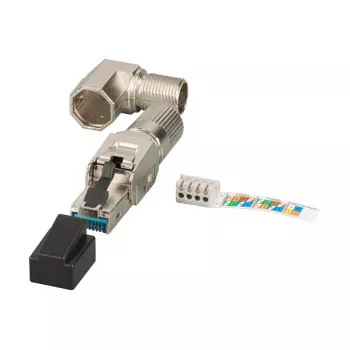 EFB Elektronik 88035P8.1 - RJ-45 - Srebrny - Męski - cynk - Cat6 - 22/26