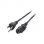 EFB-Elektronik przewód zasilający USA/NEMA 5-15P - C13 180°, czarny, 1,8 m, 3SJT AWG14 x 3C Producent: EFB Elektronik (EK462.1,8)