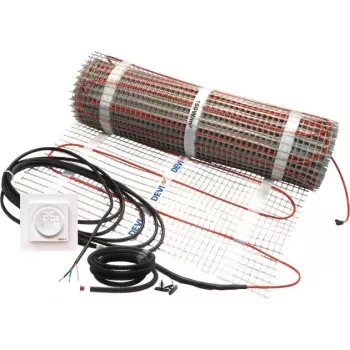 Mata grzewcza cienkowarstwowa do ogrzewania podłogowego DANFOSS Devi Dünnbett-Set 150 W/m², 4 m² (0,5 x 8 m) model 140F0472