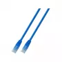 EFB-Elektronik Kabel krosowy RJ45 Kat.6 U/UTP PVC CCA Niebieski 1m Producent: EFB Elektronik (K8100BL.1)