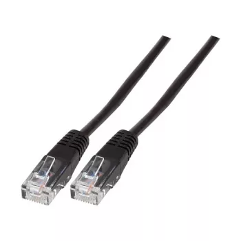 EFB-Elektronik Modular kabel RJ45 (8/4) - RJ45 (8/4), formowany, czarny, 2 m Producent: EFB Elektronik (K2422.2)