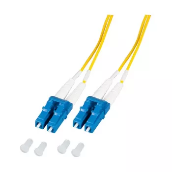 EFB Elektronik O0350.2-1.2 Kabel światłowodowy 2 m 2x LC OS2 Żółty (O0350.2-1.2)