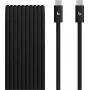 Apple Beats 240W USB-C do USB-C pleciony kabel 3m Bolt Czarny MHX64ZM/A