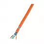 EFB-Elektronik Kabel surowy LANCat.7 1000 AWG23 S/FTP, 4P FRNC-B, CPR Dca, pomarańczowy, 500m Producent: EFB Elektronik (MK7101.500-CPR)