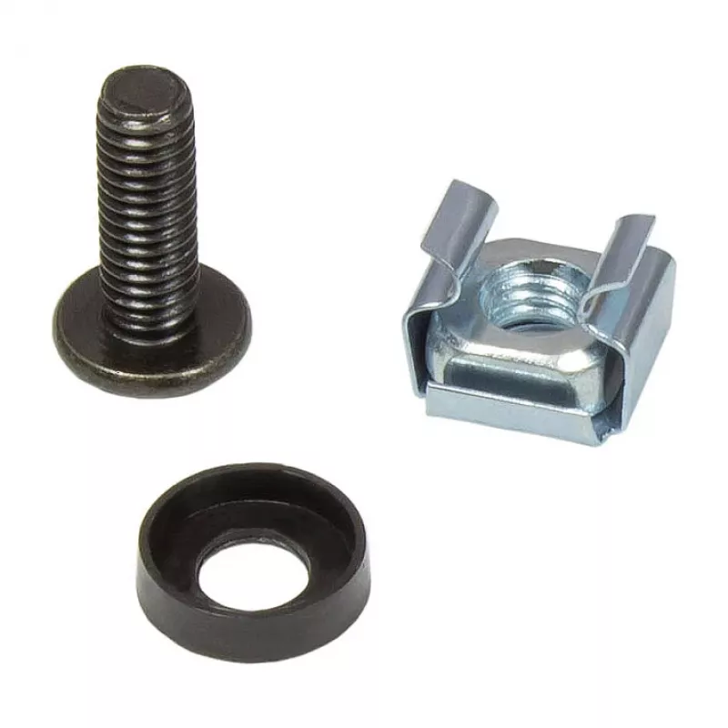 Befestigungssatz M6, Schrauben 20 mm, 50er Set, schwarz, Good Connections® (GC-N0099)