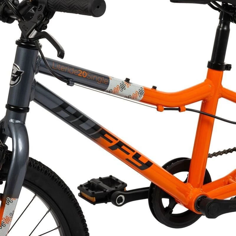 Rower BMX Huffy HX PRO 20 alu, Czarno-Pomarańczowy (53005W)