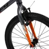 Rower BMX Huffy HX PRO 20 alu, Czarno-Pomarańczowy (53005W)