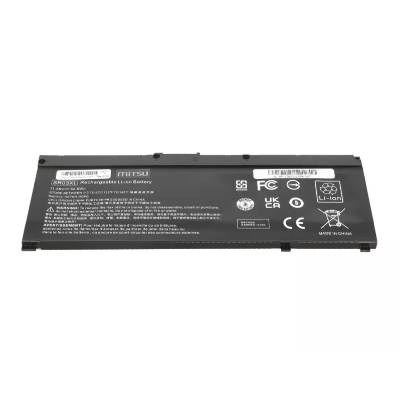 Bateria HP GAMING 15 17 OMEN 15-DC SR03XL