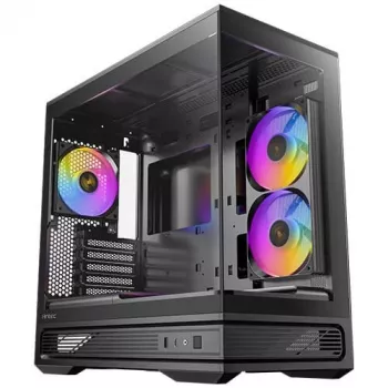 Obudowa Antec Mini C2M ARGB M-ATX/M-ITX bez zasilacza czarna detaliczna