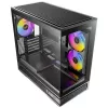 Obudowa Antec Mini C2M ARGB M-ATX/M-ITX bez zasilacza czarna detaliczna