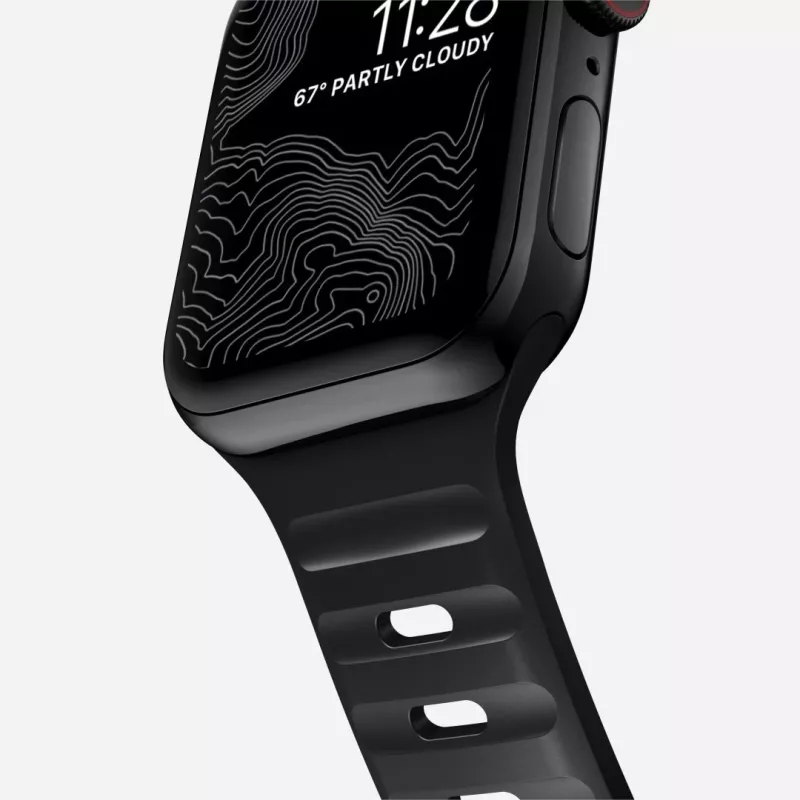 NOMAD Sport Band - pasek do Apple Watch 46 mm/49 mm z FKM (czarny)
