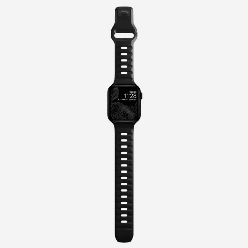 NOMAD Sport Band - pasek do Apple Watch 46 mm/49 mm z FKM (czarny)