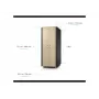 APC NetShelter - Szafa (pozioma) - dźwiękoszczelna - AC 230 V - klon - 38U - 48,3 cm (19 cali)