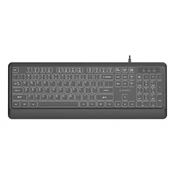 Klawiatura multimedialna USB ENG/CZARNA KB-UML-04 Gembird