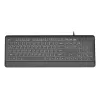 Klawiatura multimedialna USB ENG/CZARNA KB-UML-04 Gembird