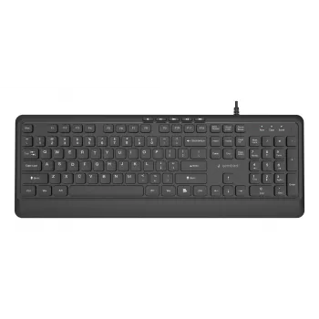 Klawiatura multimedialna USB ENG/CZARNA KB-MCH-05 Gembird