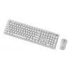 Gembird KBS-WPS-01-W-CYRL bezprzewodowy zestaw klawiatura i mysz, cyrylica, biały